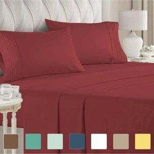 Deep Pocket - 4pc 2200 count Sheet Set